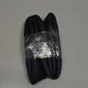 Ouzorp Car Steering Wheel Cover, Microfiber Leather Steering Wheel Covers with Anti-Slip Lining, Universal 14.5-15 inchs Black