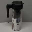 Takeya Tritan Cold Brew Coffee Maker - Airtight Pitcher with Leak-Free Lid - BPA-Free Cold Brew Maker with Silicone Handle - Dishwasher-Safe Pitcher for Homemade Cold Brew - 2 Quart, Black