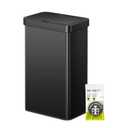 EKO 16 Gal Dual Compartment Motion Sensor Trash Can, Matte Black
Automatic Trash and Recycling Bin| Two Removable 8 Gal Buckets| Soft-Close Lid| Fingerprint-Resistant| For Home and Kitchen