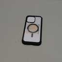 Miracase Glass Series Designed for iPhone 14 Pro Max Case 6.7 Inch, Upgrade Full-Body Magnetic Case with Built-in 9H Tempered Glass Screen Protector, with Camera Lens Protector, Magnetic Black