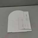 8x10 Inch White Arch Acrylic Sign with Stand | 5 Pack Blank White Acrylic Arch Sign with Base for DIY Wedding Table Numbers, Arched Wedding Signage, Events& Parties (8x10 Inch)