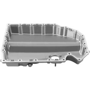 Aluminium Lower Engine Oil Pan 2015-2018 Compatible With VW Compatible With Golf Compatible With GTI Compatible With A3 S3 1.8L 2.0L