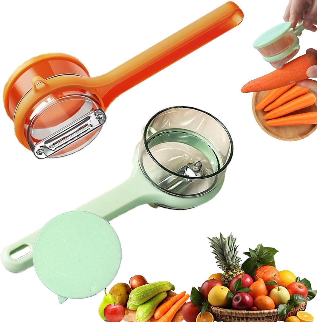 3 x 2026 New Desgin vegetable Peelers for kitchen,home,office and camping(2Pcs)