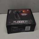 FitRx Handheld Therapeutic Percussion Massage Gun with 5 Speed Settings, 3 Arm Angles, and 4 Swappable Heads for Premium Back & Muscle Relief