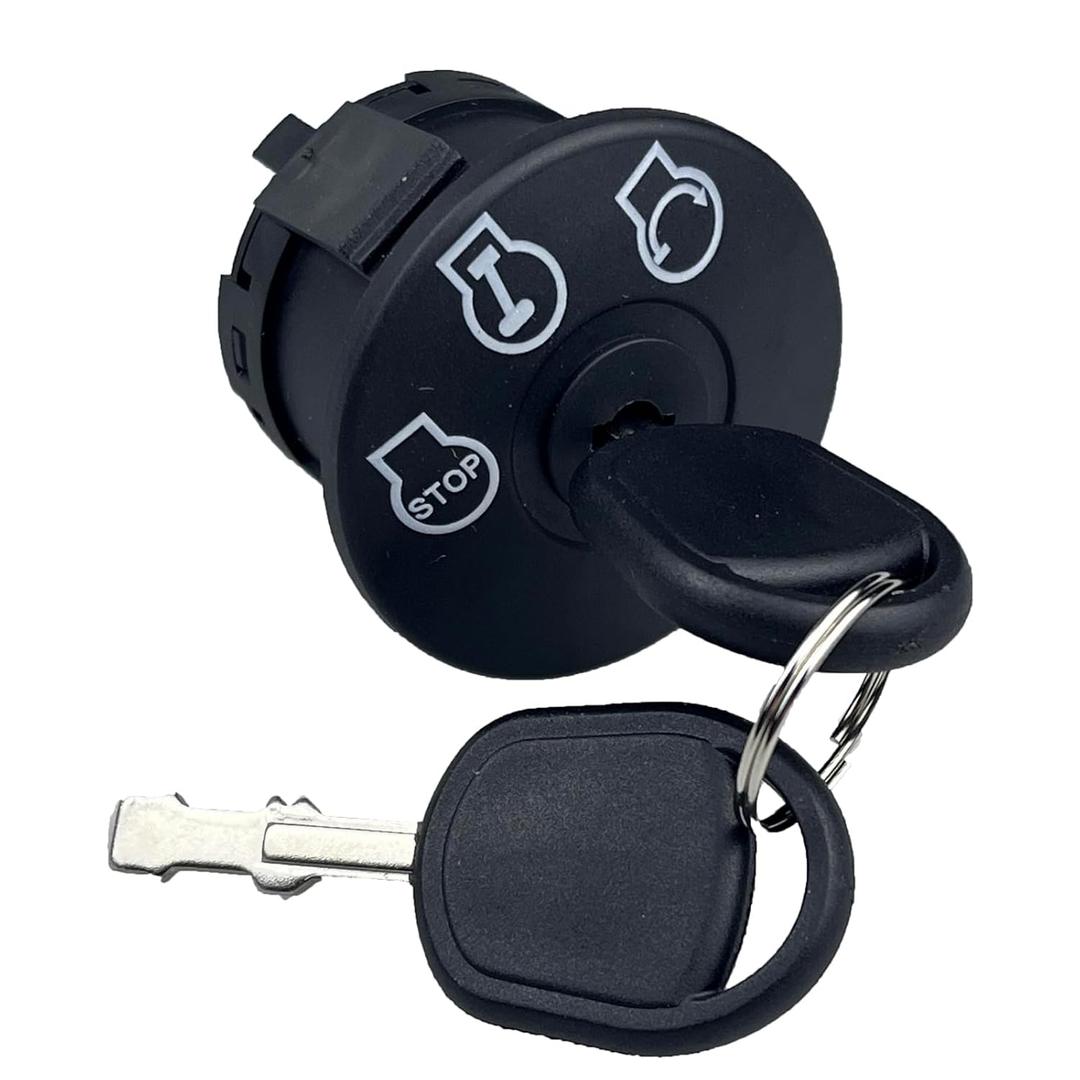 Lawn Mower Ignition Switch 5 Terminals Compatible with MTD Craftsman 725-04659 925-04659 Cub Cadet 925-04228 John Deere GY00191 Craftsman LT2000 Huskee LT4200 Troy-Bilt Zero Turn Ariens Gravely