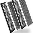 VION Model Y Front Trunk HEPA Carbon Air Filters Kit - (2x HEPA filters and 2x Carbon filters per package) - 4 packs per package with installation tools