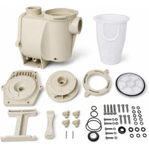 357149 Replacement Kit,Complete Wet End Replacement Kit Compatible with Pentair Whisperflo & Intelliflo 3HP Pool Pumps – Includes Pump Housing, Seal Plate, Diffuser, Basket, Hardware Kit & More