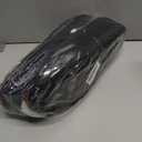 NewDenBer Men's Moccasin Slippers Warm Memory Foam Suede Soft Plush Lined Slip on Indoor Outdoor House Shoes (Black)