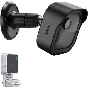 Blink Outdoor 4 (4th Gen) Wall Mount, Weatherproof Protective Cover and 360 Degree Adjustable Mount with Blink Sync Module 2 Outlet Mount for Blink Outdoor Indoor Security Camera (Black, 1 Pack)