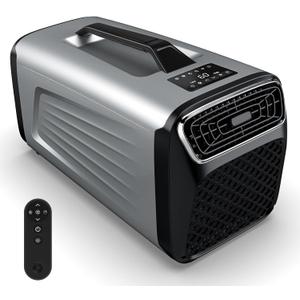 5200 BTU Portable Tent Air Conditioner for Camping, 4-in-1 Air Conditioner for Outdoor Indooer Using, 400W Consumption Quiet Small AC Unit for RV, Truck, Garage