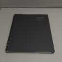 SUNEE 2026 Appointment Book, Quarter-Hourly, Weekly & Monthly - from January 2026 - December 2026, 8.5"x11" Weekly Planner, Flexible Cover, Note Pages, Pockets, Bookmark, Spiral Binding, Black