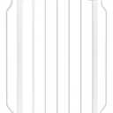 Fairy Baby Narrow Baby Gate 27 Inch to 29 Inch Wide, Small Auto Close Walk Through Safety Gates Pressure Mounted for Stairs Doorways Kids or Pets,White