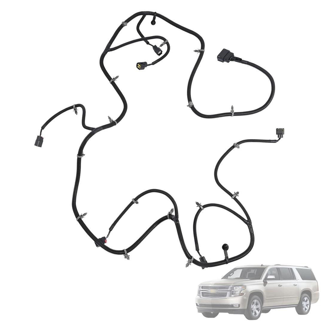 84307173 Front Bumper Parking Distance Aid Wiring Harness Compatible with Chevrolet Tahoe Suburban 2015 2016 2017 2018 2019 2020 Front Object Alarm Sensor Harness Replaces 23181386