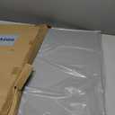 Essentially Yours Magnet and Message Board | Large Mountable 30 x 14 x 0.7 Inch Steel Bulletin Board (Silver)