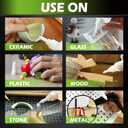 Medium Super Glue Kit, 113.6 Gram (4 oz) CA Glue with Anti-Clog Cap & Microtips for Woodworking, 3D Printing, Aquarium, Crafts, Plastic  Instant Cyanoacrylate Adhesive Repair Shoe, Ceramic, Glass