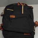 LOVEVOOK 40L Travel Backpack for Women & Men, Airline Approved Carry On Luggage with 3 Packing Cubes, TSA Overnight Bags, Waterproof Personal Item Bag, Weekender Essentials Backpacks fits 17" Laptop (Black-brown)