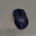 TECKNET Wireless Mouse (BT5.0/3.0 & 2.4G) Rechargeable 4800 DPI Silent USB A & Bluetooth Mouse 6 Buttons, Wide Compatibility - Blue