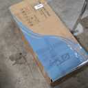 VECELO 4 Faux Marble Dinette Chairs for Kitchen, Breakfast Nook, Small Space, Black