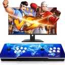 2025 Upgraded Arcade Console, Pandora Box,WiFi Download Games, Built in 36,800 Games,PSP/DC/N64 Simulators,3D Game, 4K HDMI Output, Suitable for TV/PC/Projector, 256GB TF Card, Retro Game Console
