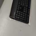 Logitech MK345 Wireless Keyboard and Mouse Combo with Palm Rest, 2.4 GHz USB Receiver, Compatible with PC, Laptop, Black (1 Pack)