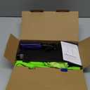 XINDELL Windshield Cleaner Tool  Car Interior Window Cleaning Kit with Extendable Handle & 4 Microfiber Pads, Auto Wiper Inside Windshield Brush for Car & Home Windows (19in)