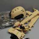 CAPTAIN CHAOWING 17 PCS Kids Army Costume, Military Soldier Dress up Role Play, Combat Marines for Halloween with Camouflage Vest, Helmet and Accessories for Kids Boys 3+