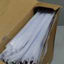 Zhehao 100 Pcs A4 Mesh Zipper Pouch Bag Bulk Mesh Pouch with Zipper Waterproof Clear Storage Bag for School Office Supplies Cosmetics Travel(A4(13.19 x 9.45 in),Black)