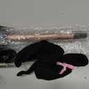 Professional 1/2 Inch Curling Iron, Tiny Curling Wand for Short & Long Hair, Ceramic Small Curling Iron Wand with 2 Temperature, Include Heat Protective Glove, Holiday Birthday Gifts for Women Girl