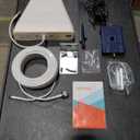 HiBoost 50ft Ultra Low Loss Coaxial Cable with N-Male to N-Male Connector for Cell Phone Signal Booster, Splitters, Outdoor Antenna and Indoor Antenna