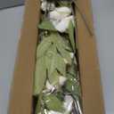 VIERENA 6 PCS Artificial Ranunculus Branches for Vase - 27" Fake Silk Persian Buttercup Stems Look Real Faux Flowers for DIY Bouquet, Table Centerpieces, Farmhouse, Home Decor (Cream)