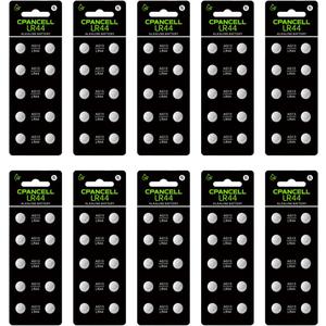 (100 Pack) LR44 AG13 303 357 A76 L1154F Batteries High Capacity 1.5V Button Coin Cell Battery
