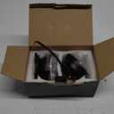 1 Pair 4.5 Inch Led Fog Light With Angel Eyes Passing Lamps DRL bulb For Motorcycle Fog Lamp (Silver Fog Light with Eye Angel)