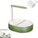 Parrot Shower, Automatic Parakeet Bird Bath with Pump, Large Bird Shower Fountain, Bird Bath for Parakeets for Pet Birds, Conure, Cockatoo, Budgie, Lovebird, Finches