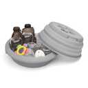 Haakaa Multipurpose Silicone Microwave Bottle Sterilizer & Steamer Reusable Collapsible Microwave Sterilizer for Baby Bottles,Breast Pump Parts & Pacifiers and Accessories,Great for Home &Travel