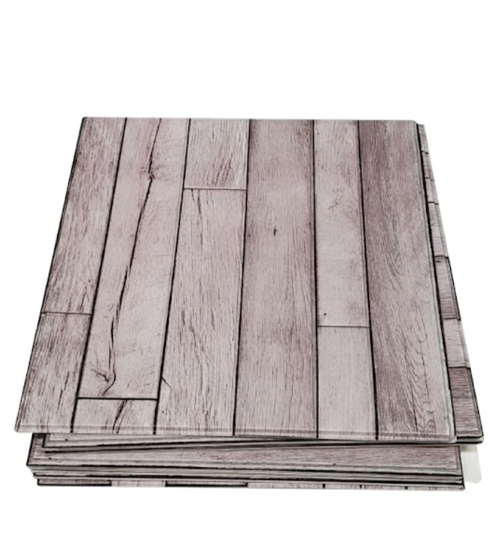 Comstickc Decor, Faux Wood Adhesive Backed Decore