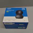 Tapo 1080P Indoor Pan/Tilt Wired Security Camera - Works as a Baby & Pet Monitor, Motion Detection, 2-Way Audio, Siren, Night Vision, Subscription-Free Local Storage or Optional Cloud, Black, C201