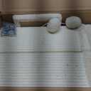 SOCATER Cat Scratching Post 33 Inch Nature Sisal Cat Scratch Post for Indoor Cats, Large Cat Scratcher Protect Your Furniture, for All Breeds (white)