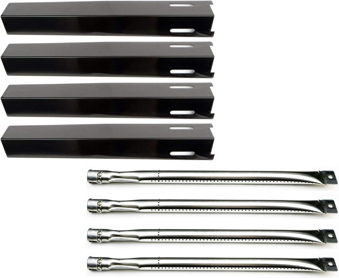 Direct Store Parts Kit DG126 Replacement for Perfect Flame GSC3318, GSC3318N Gas Grill Burner,Heat Plate - 4 Pack (4)