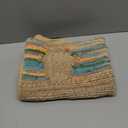 Creative Co-Op Hand-Woven Jute and Cotton Chindi Lumbar Pillow, Multicolor, 24 inches x 16 inches x 1 inch