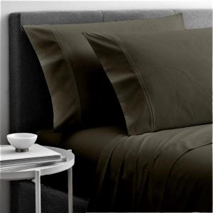 Cottingon 4 Piece Twin Sheets, 100% Extra Long Staple Premium Egyptian Cotton, Soft Camper Bed Sheet Set, Fits Upto 16" Deep RV Bunk Mattress 39"X75", Dark Grey Cottingon 4 Piece Twin Sheets, 100% Extra Long Staple Premium Egyptian Cotton, Soft Camper Bed Sheet Set, Fits Upto 16" Deep RV Bunk Mattress 39"X75", Dark Grey