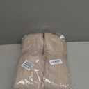 MIULEE Pinch Pleated Thick Linen Curtains 108 Inches Long 2 Panels for Living Room Bedroom, Extra Long Linen Drapes Pinch Pleat Back Tab Rustic Farmhouse Foor to Ceiling Curtains with Hooks, Taupe (Burlywood Birch)