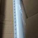 Tension Rod 41-67inch White Tension Curtain Rods no Drilling