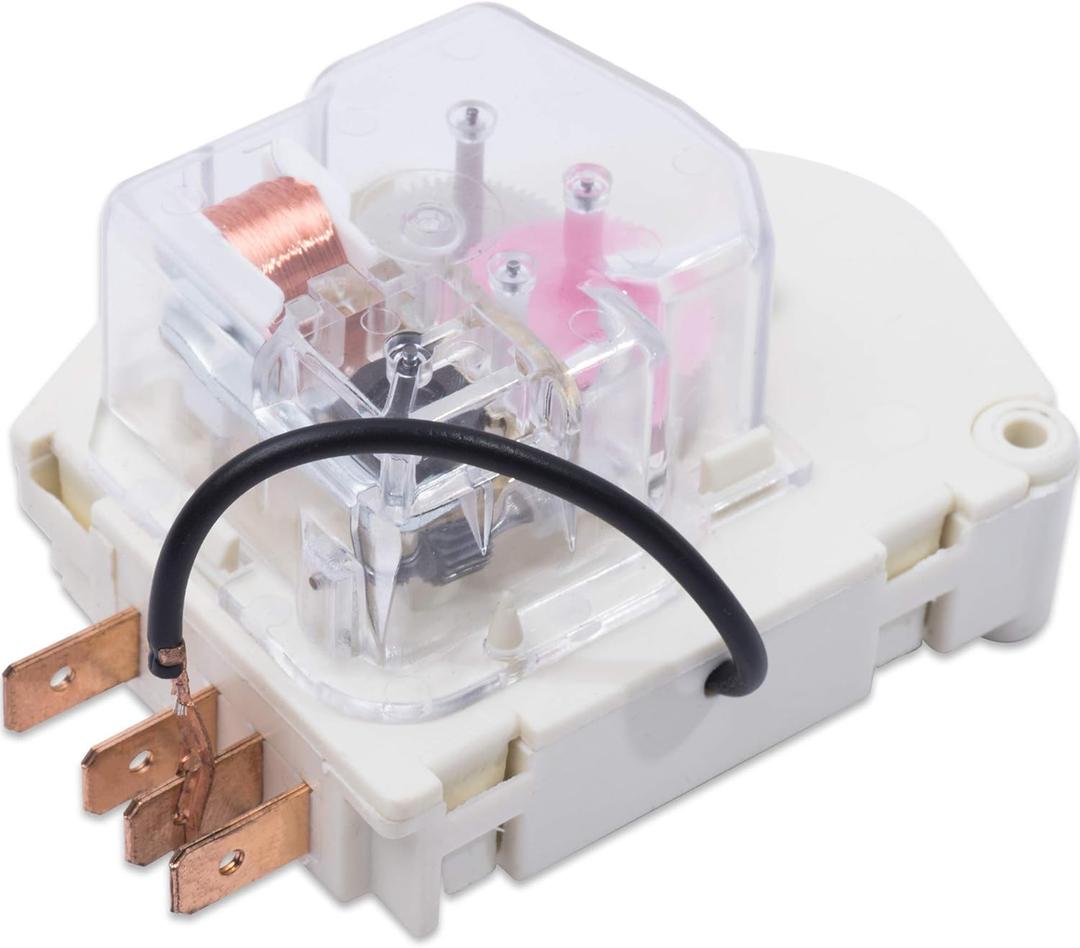 BlueStars Ultra Durable W10822278 Refrigerator Freezer Defrost Timer Replacement - Compatible with Whirlpool KitchenAid Kenmore Refrigerators - Replaces PS11723171 945514 482493 R0950217 2188372