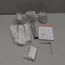 Bathtub& Shower 3-Handle Remodel/Rebuild Trim Kit Replacement for Price Pfister Verve, 3 Knob Metal HandleMatte Black