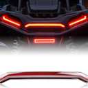 SAUTVS UTV Center Tail Light, Rear Center Accent Lamp Taillight OEM Replacement for Polaris RZR XP 1000 Turbo Sportsman 1000 XP 2019 2020 2021 2022 2023 Accessories (Red, Replace #2413431)