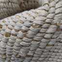 Jute Cotton Area Rug 9X12 ft Natural Hand Woven Farmhouse Rug Large
70% Jute 30% Cotton Low Pile Neutral Tone Rustic Vintage Boho Reversible Pet Eco-Friendly Living Room Carpet Home Décor