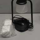 MAOYUE Candle Warmer Lamp with Timer Dimmer - Mothers Day Gifts for Women, Electric Wax Melt Warmer Lamp for Jar Candles, Vintage Candle Lamp Warmer with 2 Bulbs, House Warming Gifts New Home Decor (black classic)