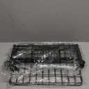 Under Bed Storage with Wheels, 360 Rotating, No-Assembly Underbed Storage Containers, 1 PACK (Black, Black)