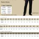 Men's Classic Fit Stretch Corduroy Dress Pants Expandable Waist Flat-Front Comfort Casual Slacks (30W x 30L, Burgundy)