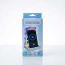 2 Pack WAVY LED LIGHT & MIRROR PHONE HOLDER